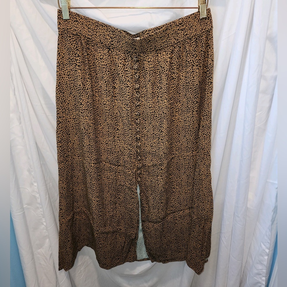 Ann Taylor Loft Cheetah Print Skirt
